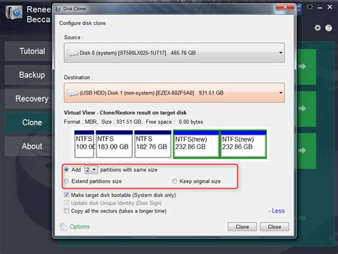 clone windows 10 disk to larger disk